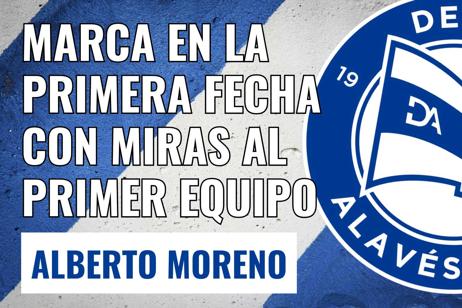 Alberto Moreno, marca en la primera fecha con miras al primer equipo