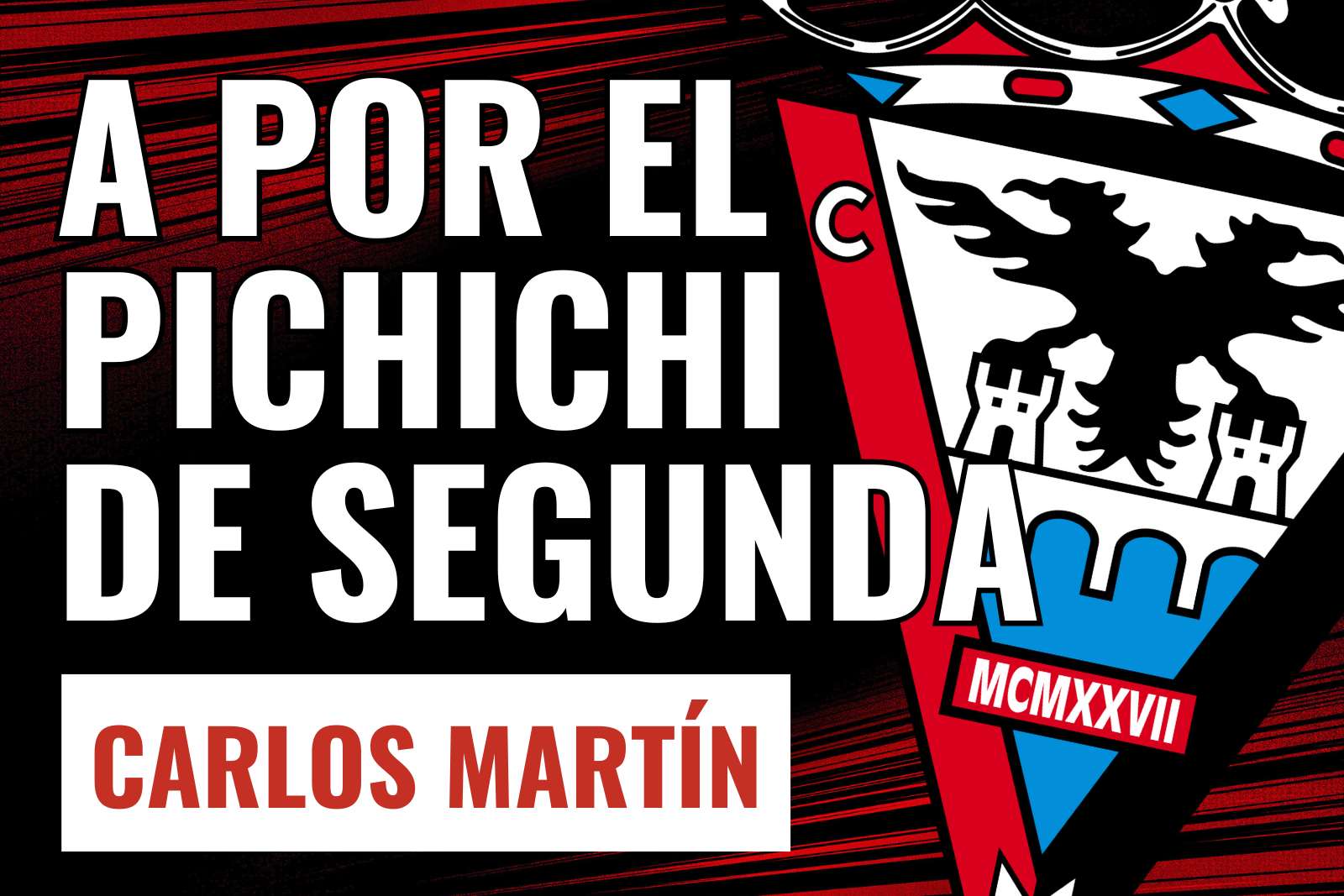 Carlos Martín a por el pichichi de segunda