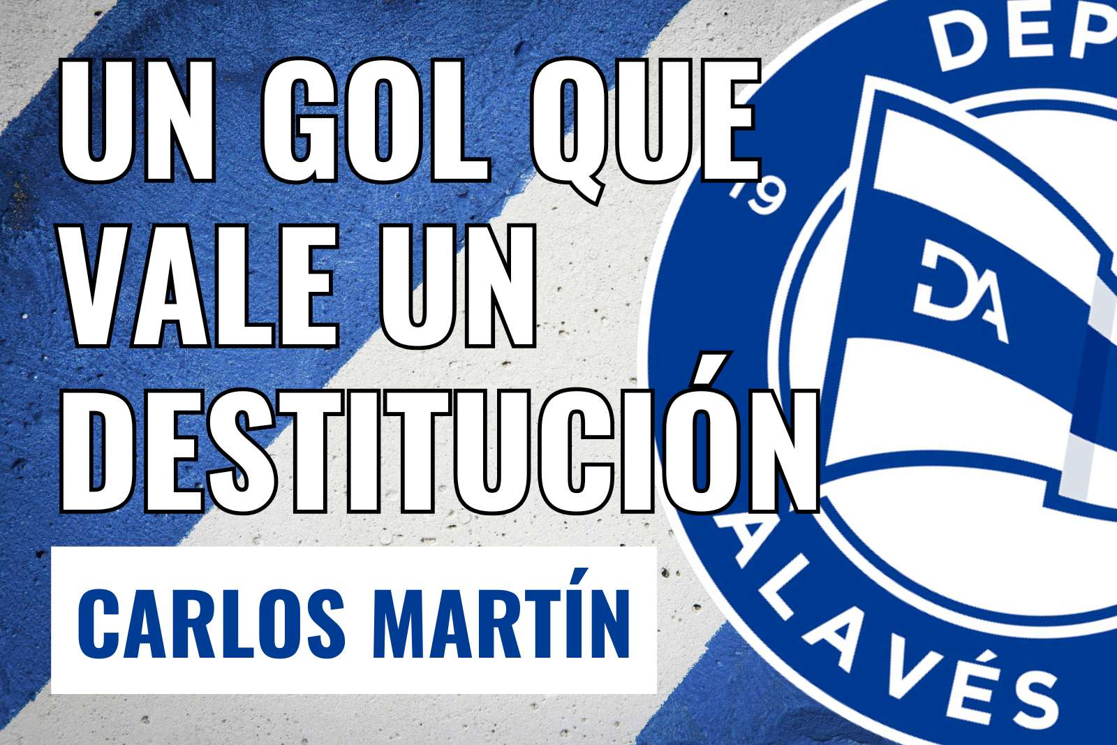 Carlos Martín, un gol que vale una destitución