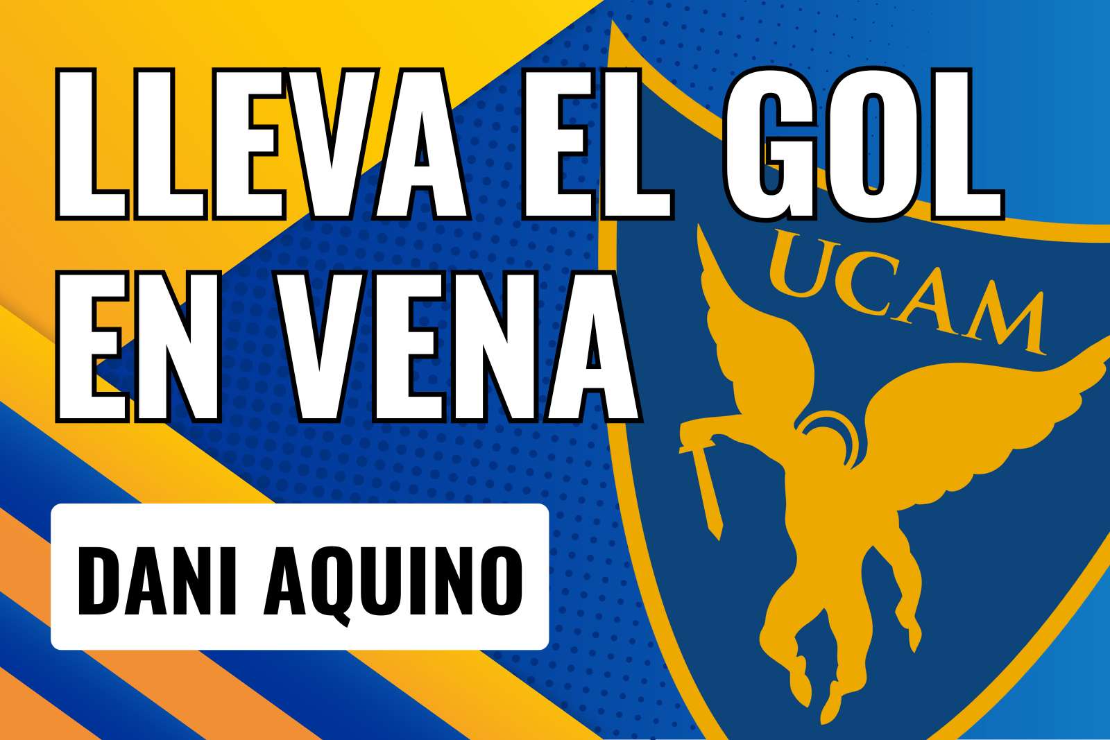 Dani Aquino lleva el gol en vena
