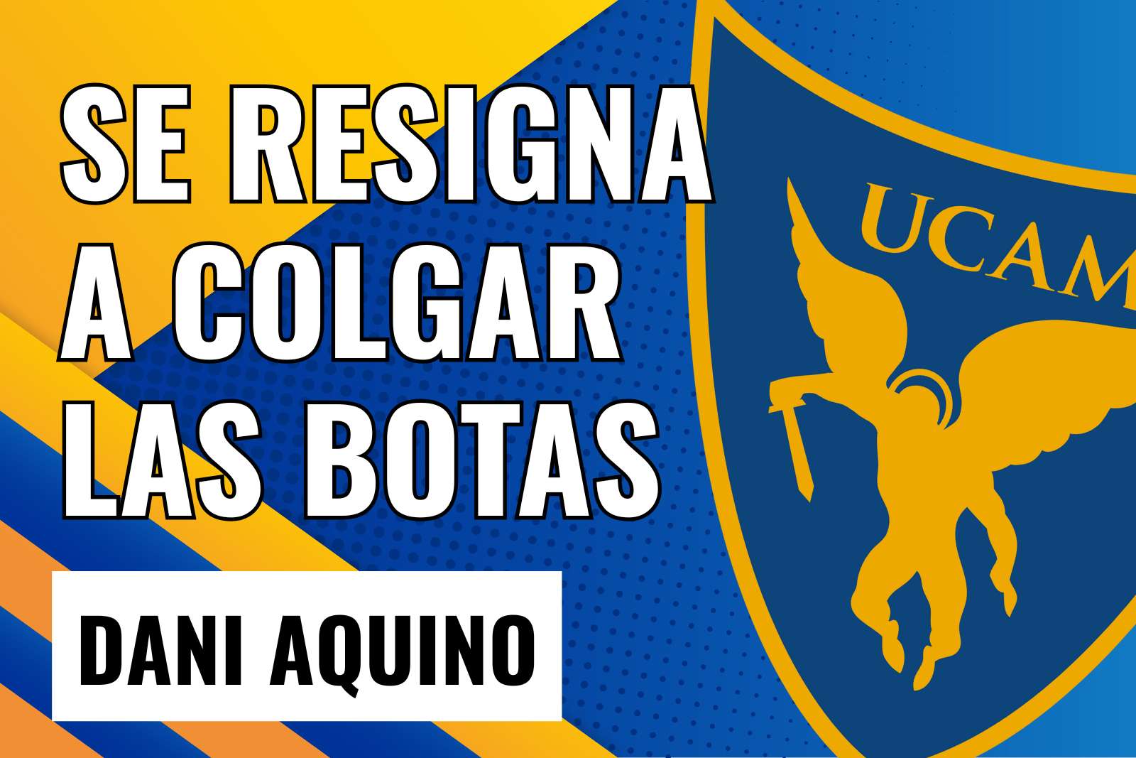 Dani Aquino se resigna a colgar las botas