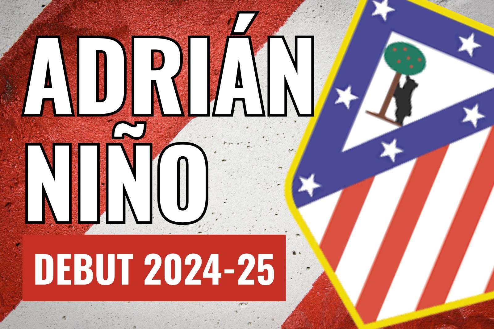 Debut Atlético de Madrid Adrian Niño