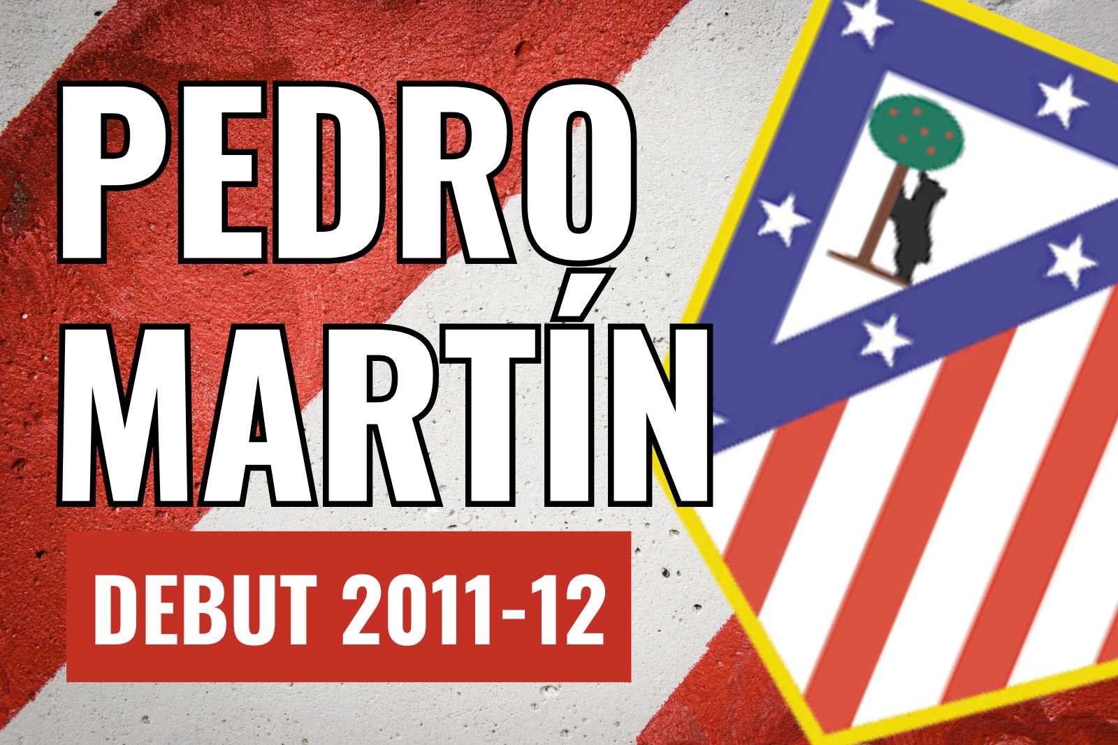 Debut Atlético de Madrid Pedro Martín