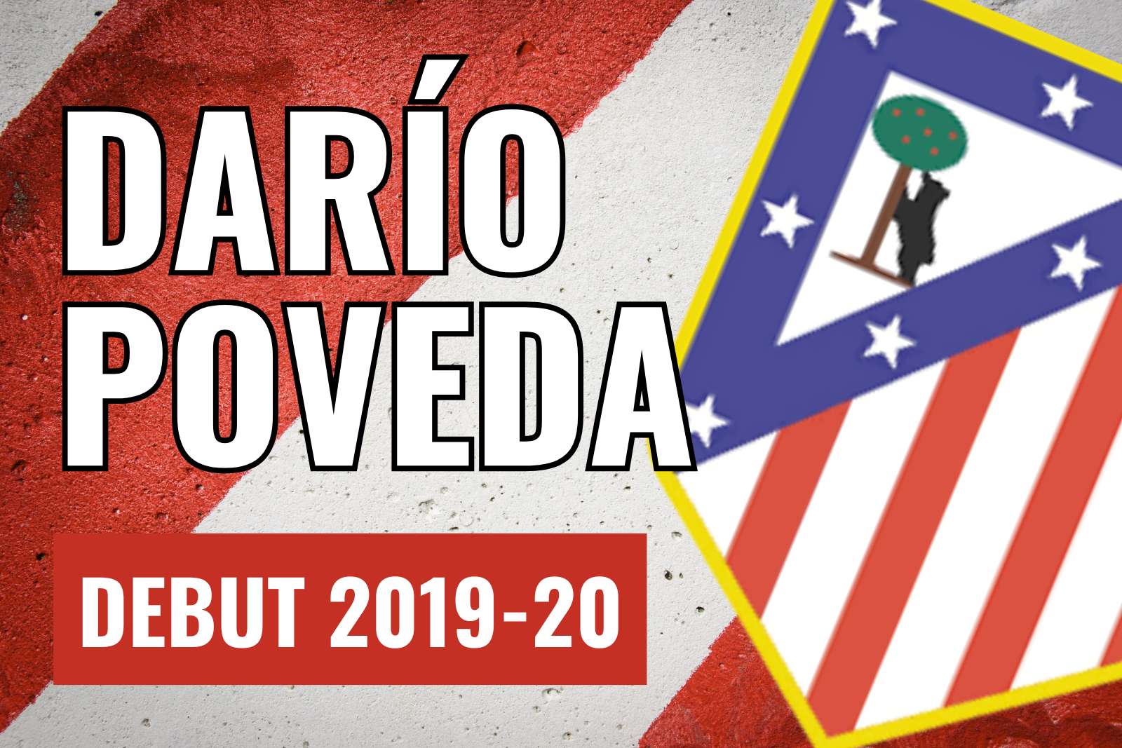 Debut Darío Poveda Atlético de Madrid