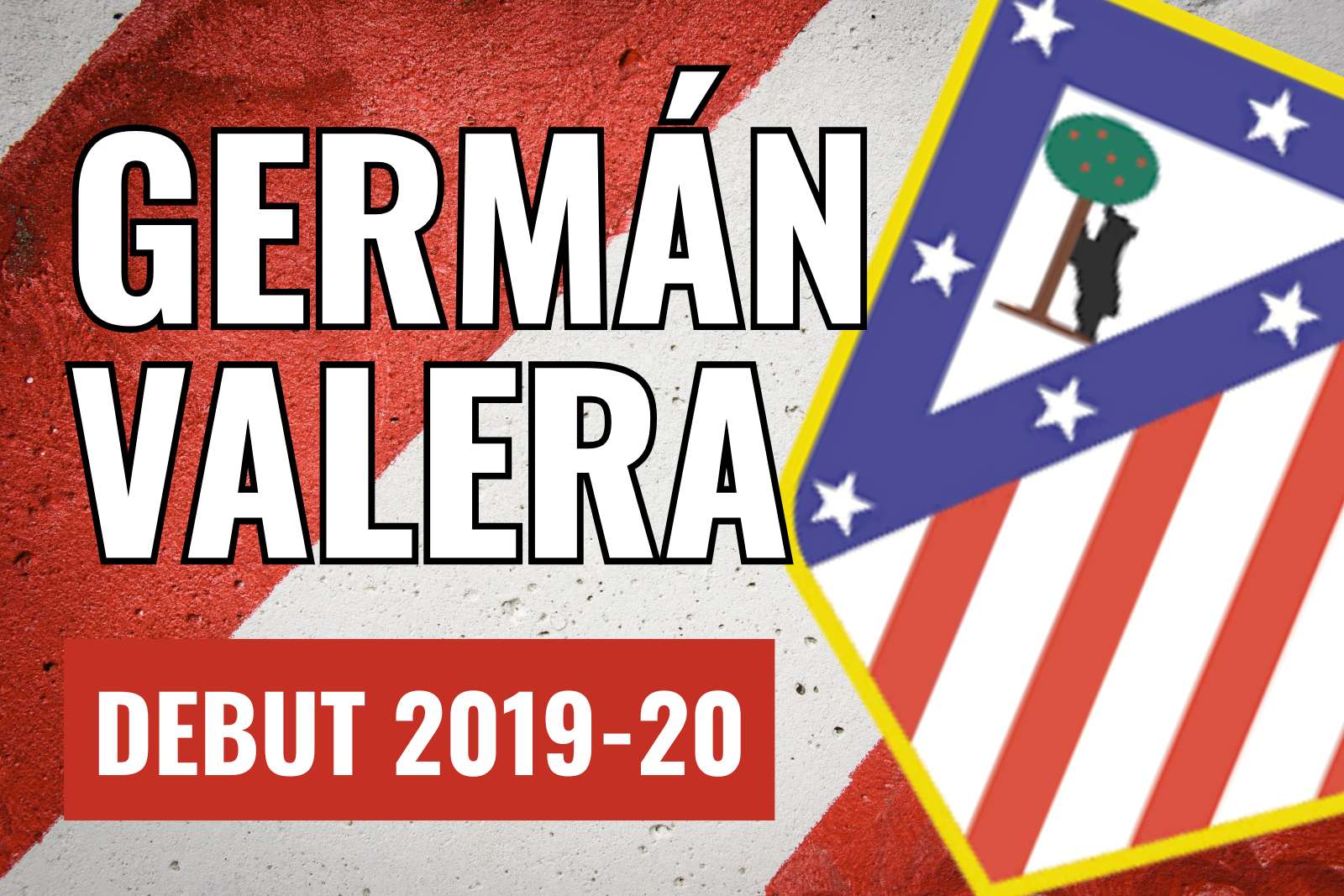 Debut Germán Valera Atlético de Madrid
