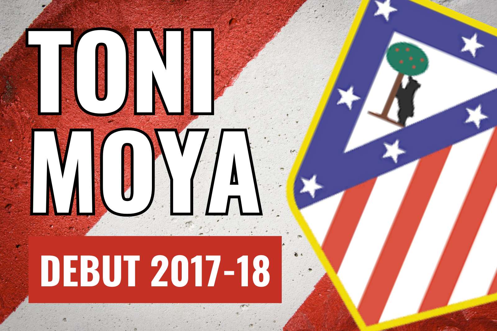 Debut Toni Moya Atlético de Madrid