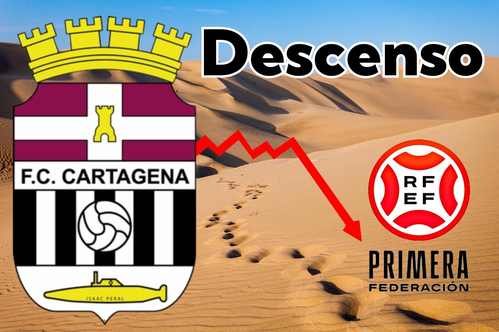 Descenso Cartagena FS Clemente y Salim El Jebari | Canva