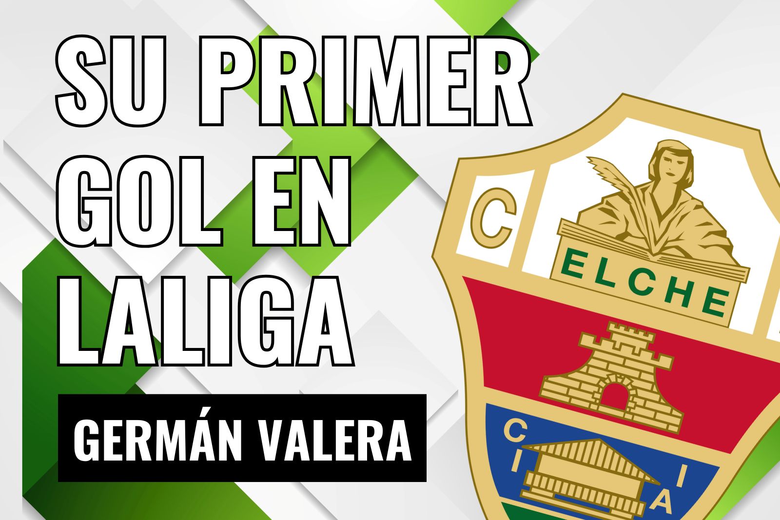 Germán Valera marca su primer gol en LaLiga