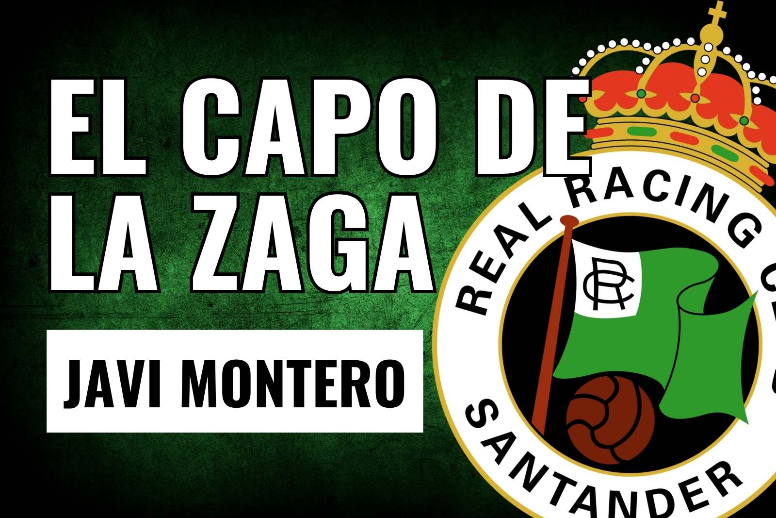 Javi Montero, el capo de la zaga