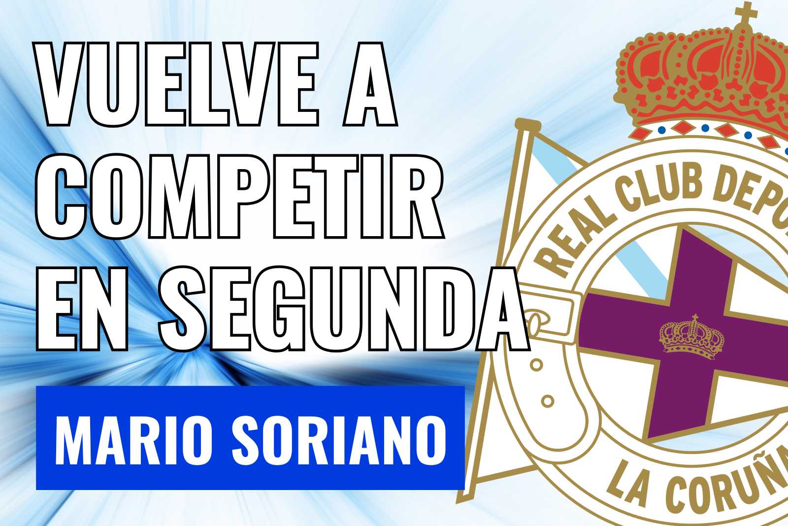 Mario Soriano vuelve a competir en segunda