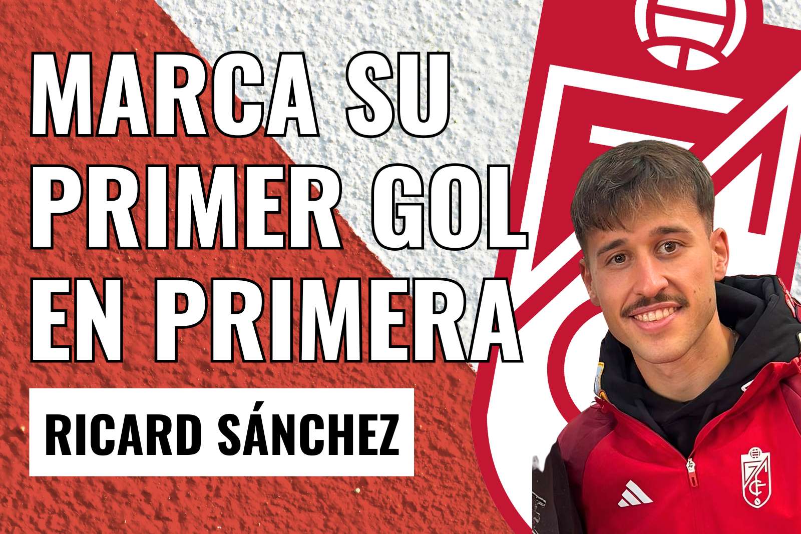 Ricard Sánchez marca su primer gol en primera