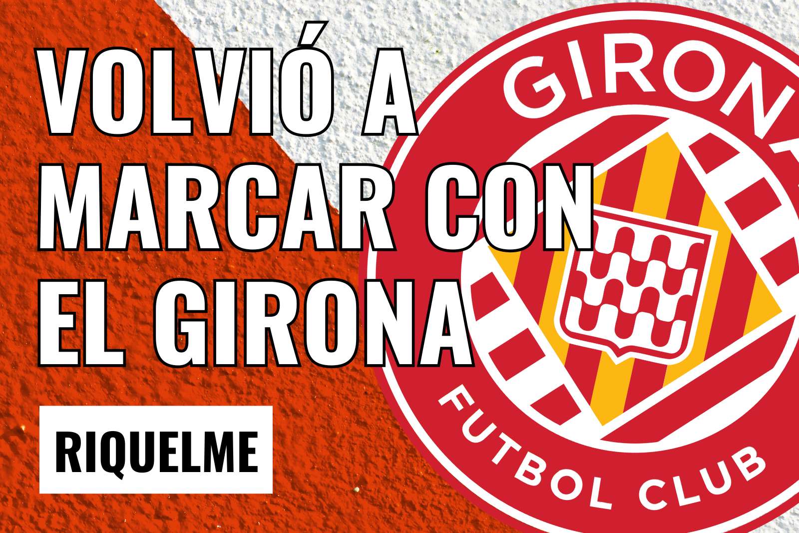 Roro, volvió a marcar con el Girona