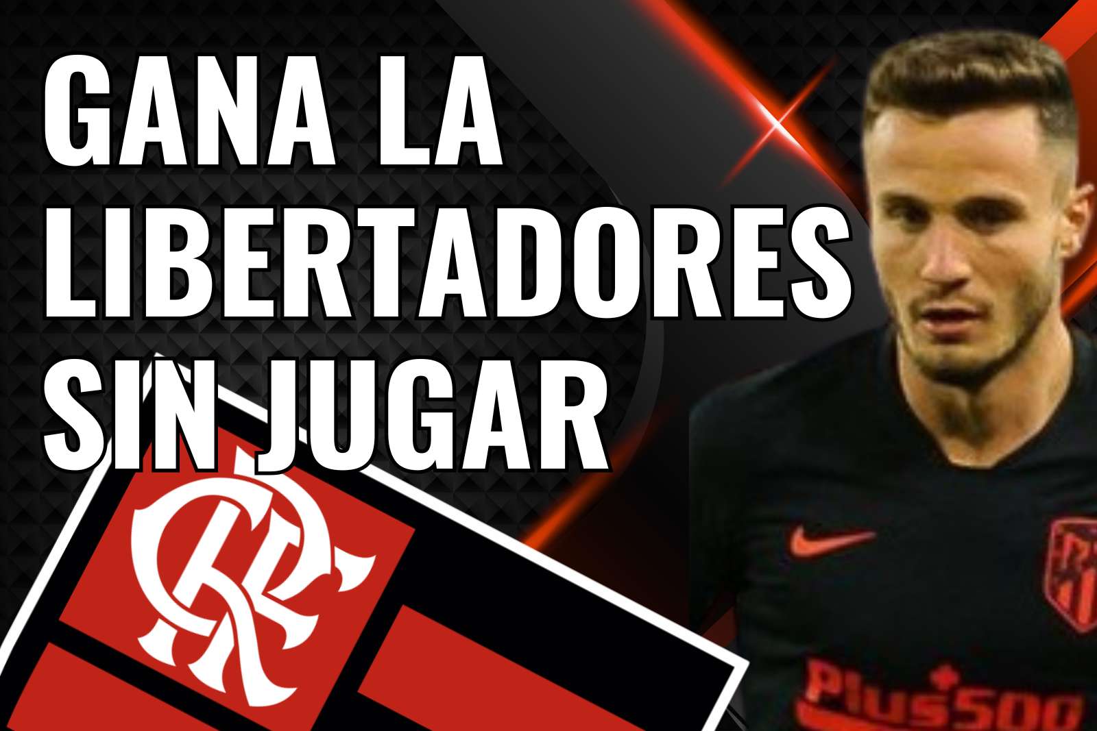 Saúl Ñíguez con el Flamengo gana la Libertadores