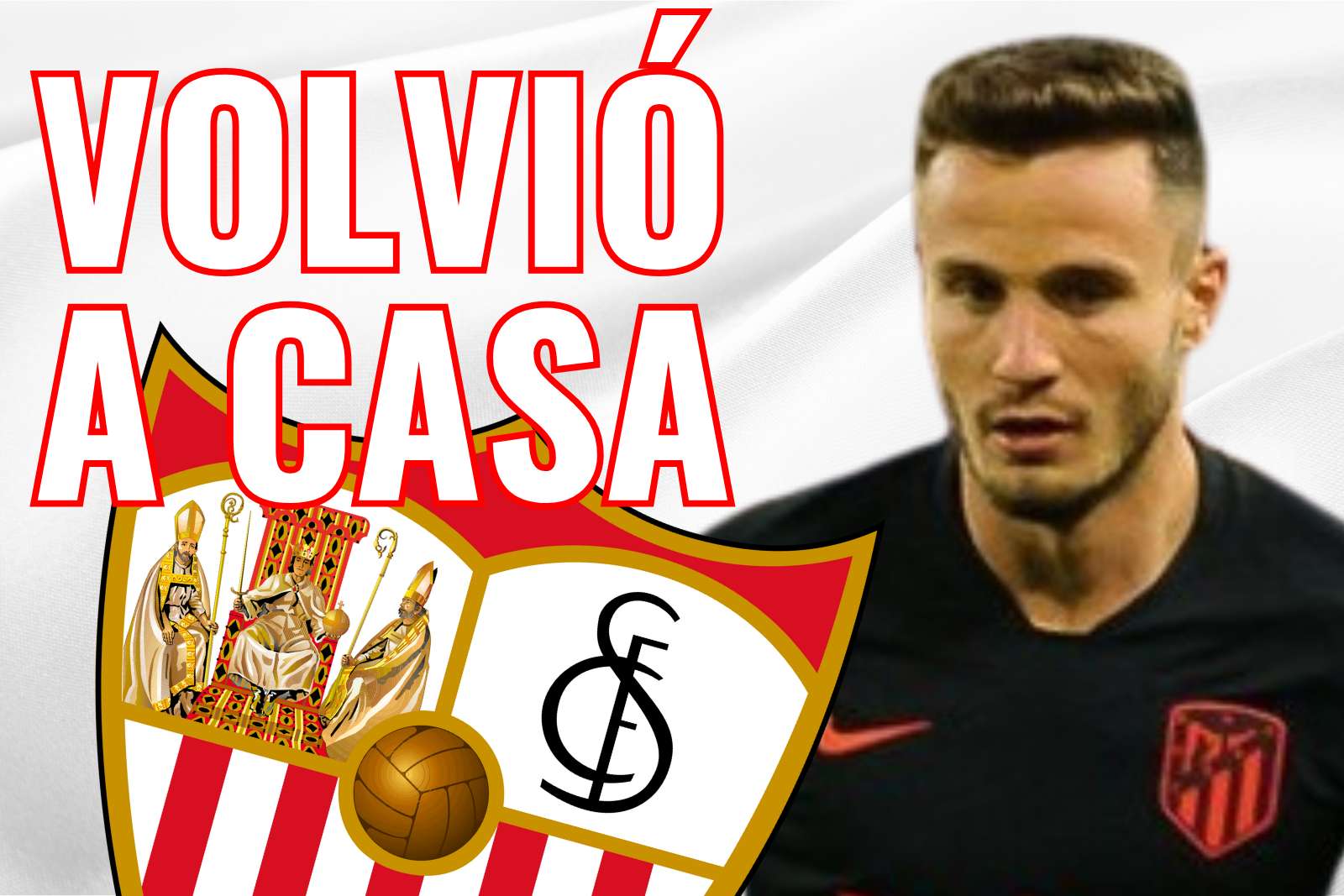 Saúl Ñiguez volvió a casa