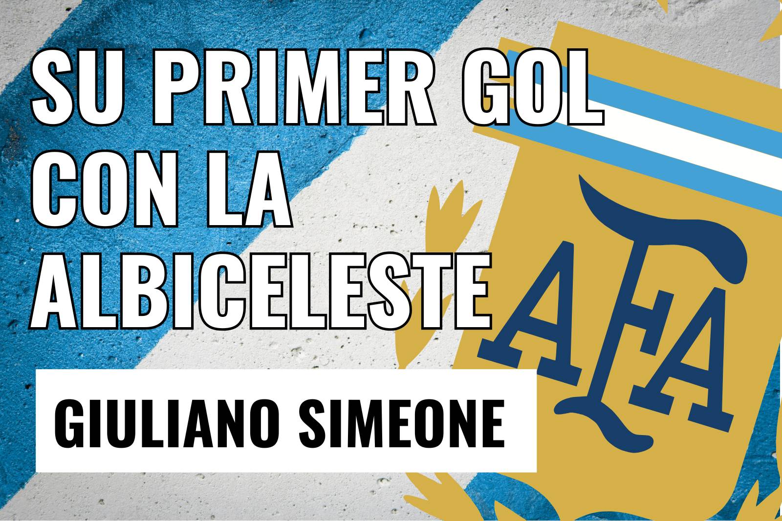 Giuliano Simeone gol Argentina Brasil