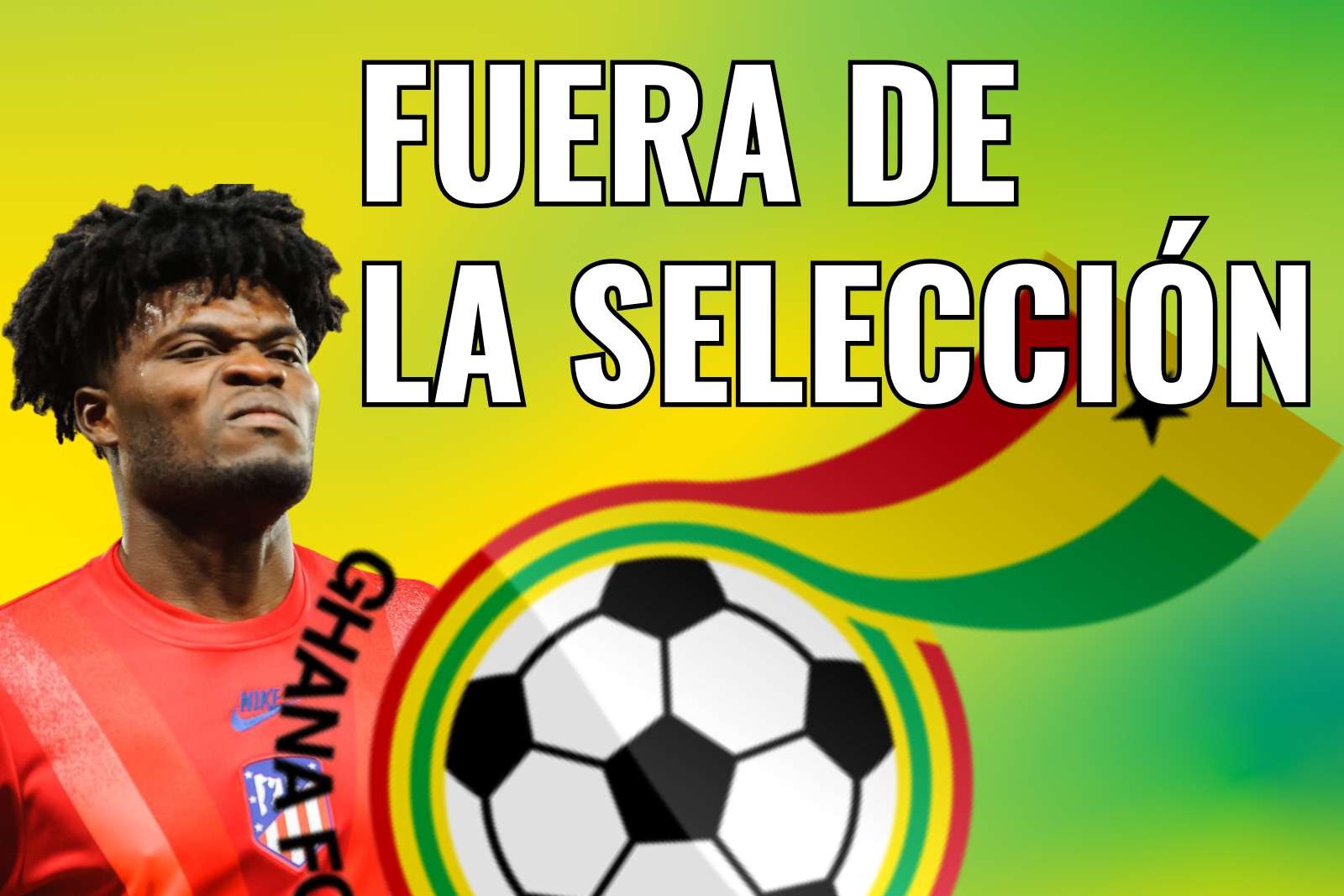 Thomas Partey fuera de la Selección