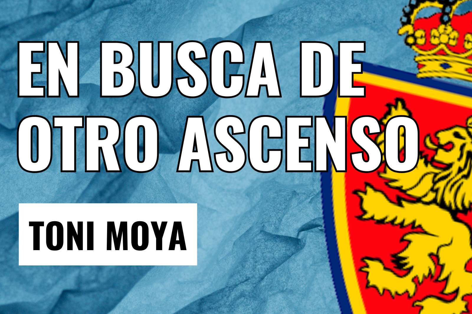 Toni Moya, en busca de otro ascenso