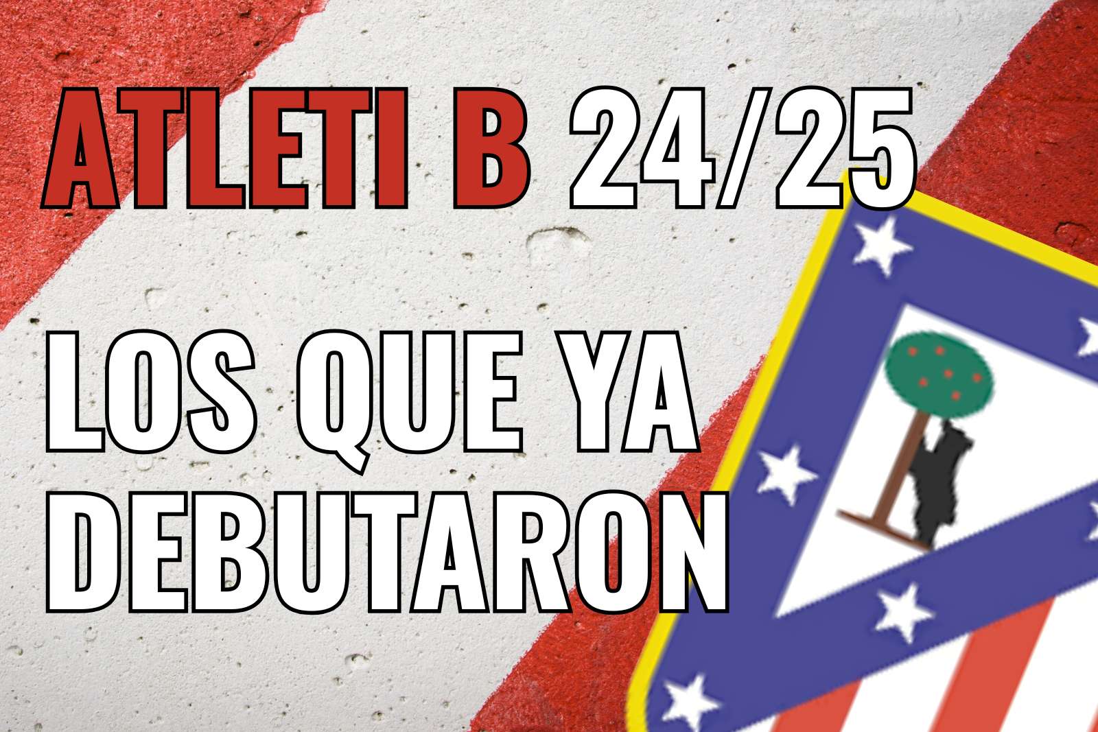 Un Atleti B 24_25 con chavales que ya jugaron con los mayores