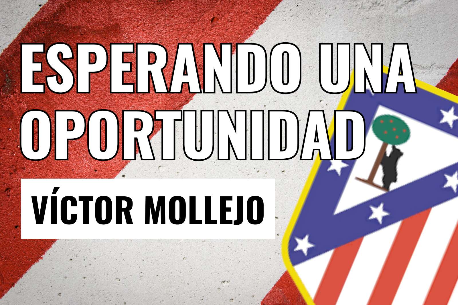 Víctor Mollejo esperando una oportunidad con el Atleti B