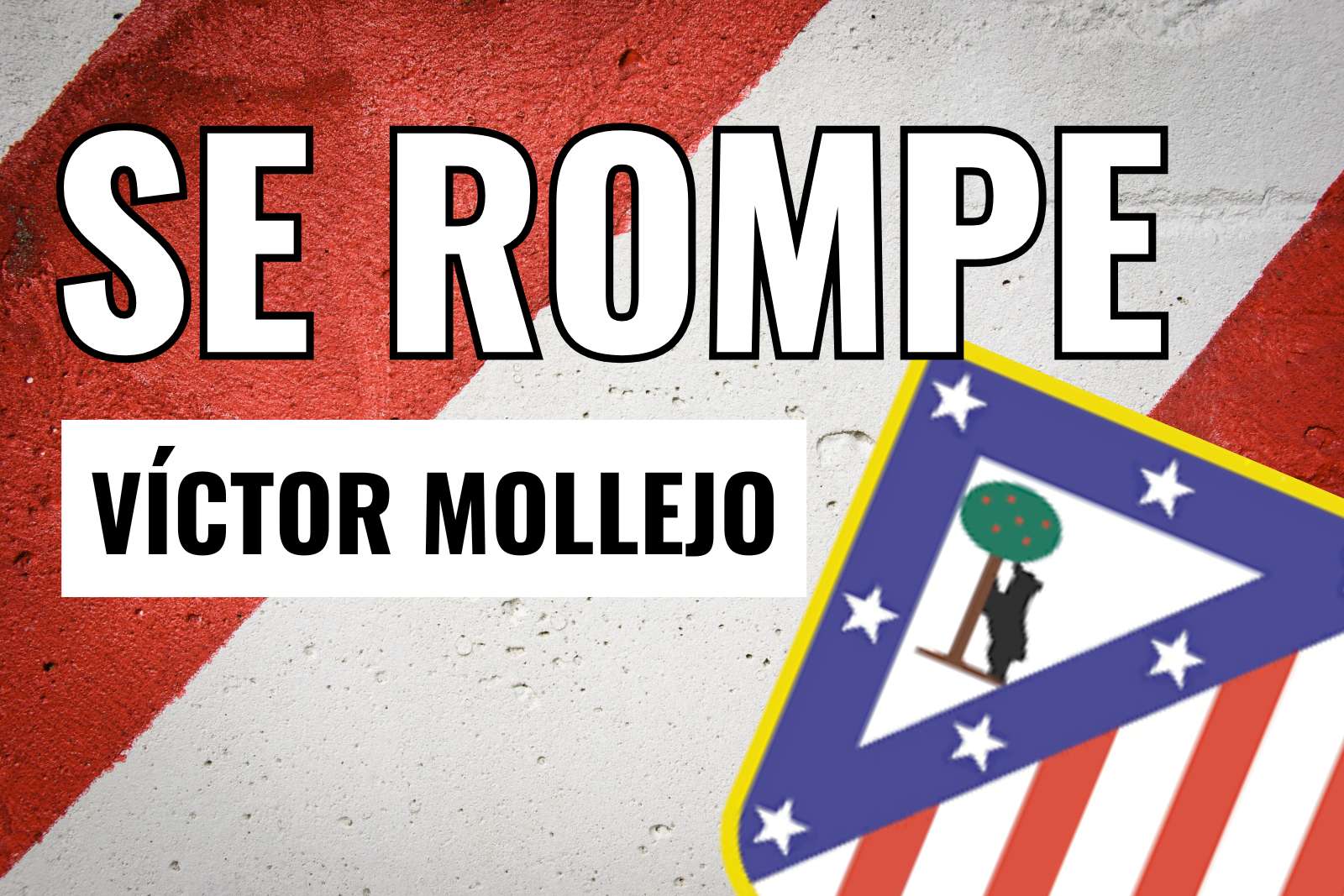 Víctor Mollejo se rompe