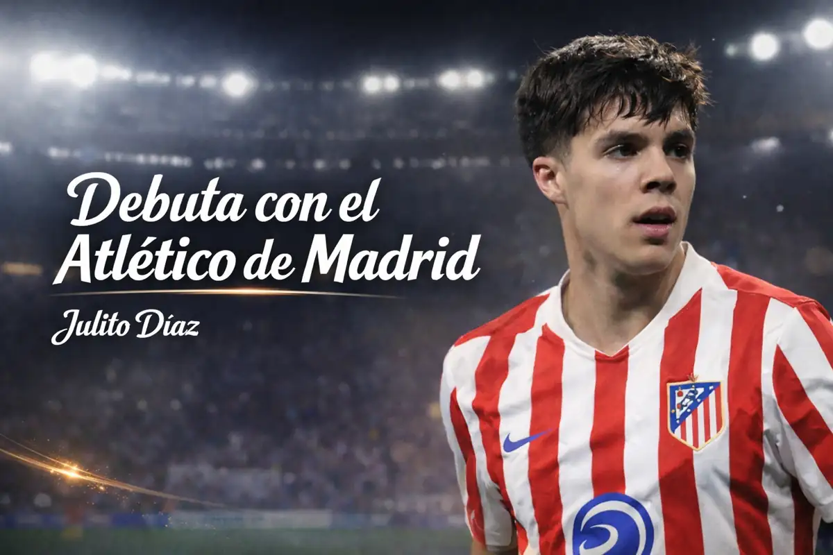 Julito Díaz llega al primer equipo con 90 minutos y una acción para la historia