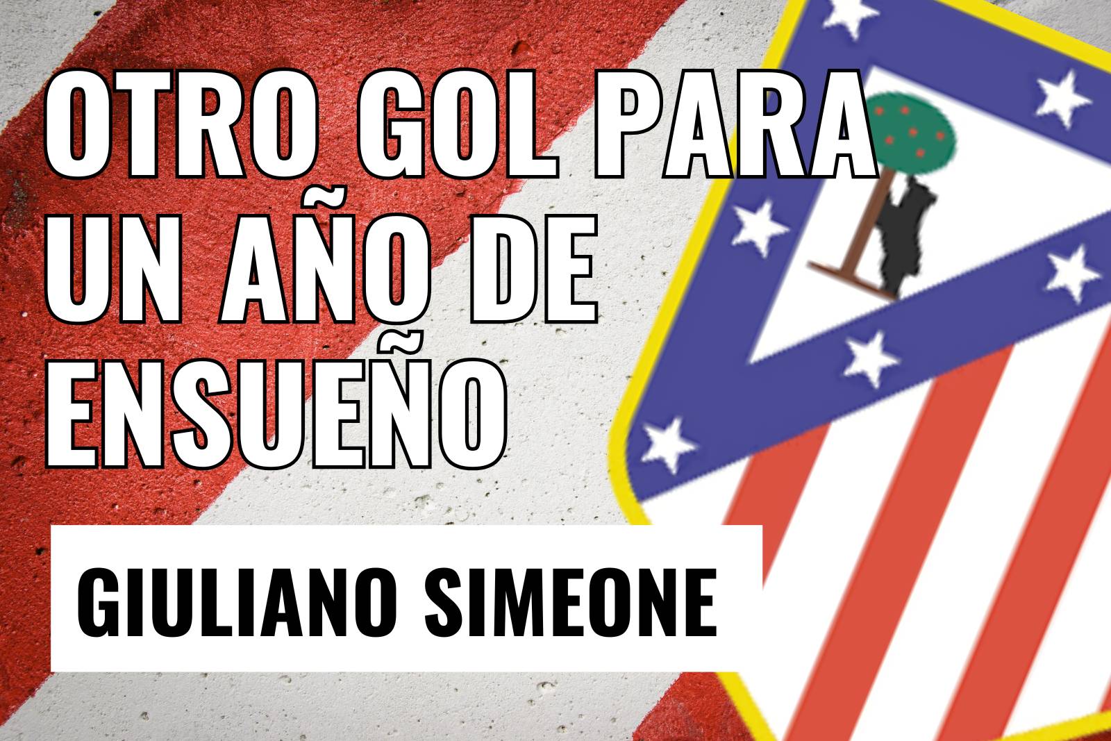 Gol Giuliano Simeone Atlético 4 Valladolid 2